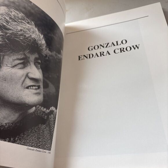 1989 GONZALO ENDARA CROW / Peran Erminy - English / Spanish Art Book HC DJ - Picture 2 of 13